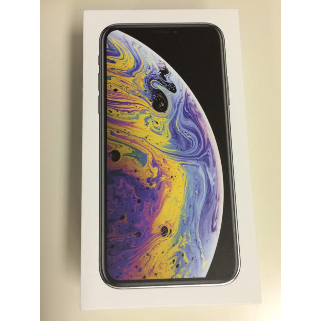 長期納期 [未使用]iPhoneXS Silver 64gb au simフリー