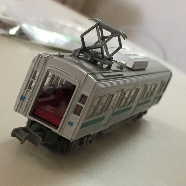 Takara Tomy(タカラトミー)の1/150岳南電車モハ8001 夜景電車ディスプレイモデル　中古 エンタメ/ホビーのおもちゃ/ぬいぐるみ(鉄道模型)の商品写真