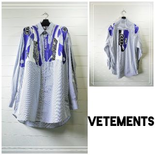 バレンシアガ(Balenciaga)のvetements ヴェトモン　シャツ　メンズ(シャツ)