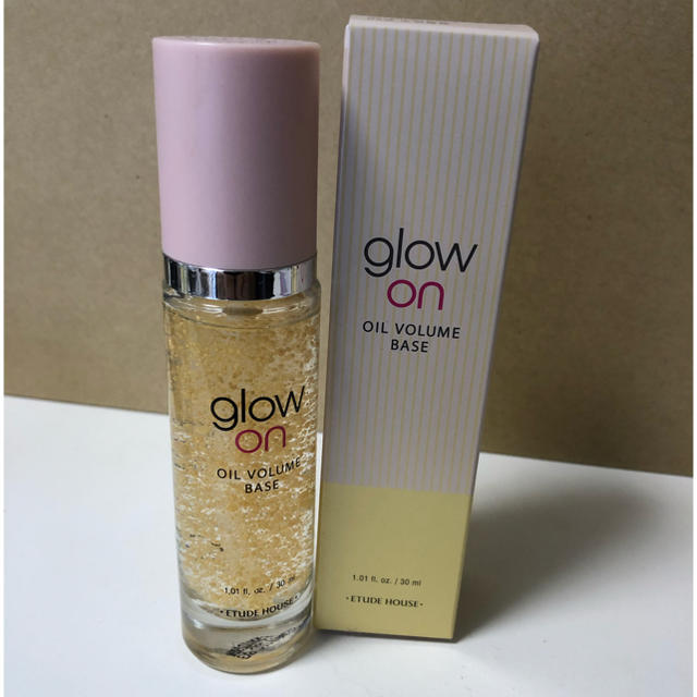 ETUDE HOUSE(エチュードハウス)のエチュードハウス Glow on Base 30ML  オイルボリューム コスメ/美容のベースメイク/化粧品(化粧下地)の商品写真