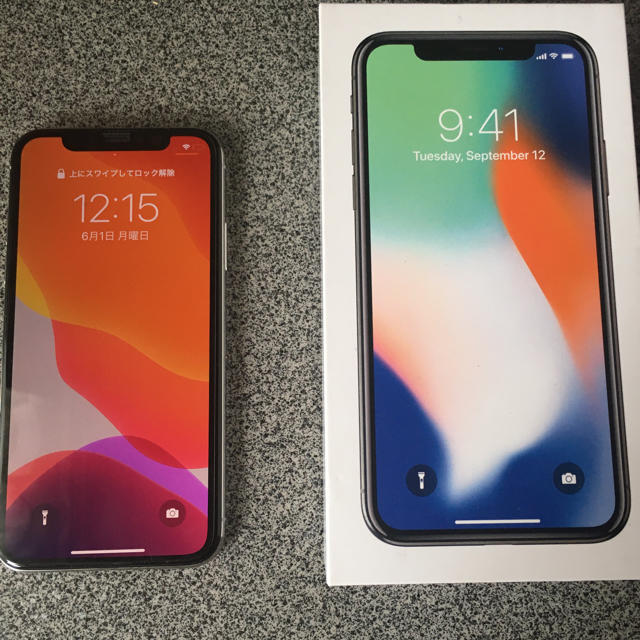 iPhone X シルバー 64GB SIMフリー 最終値下げです。