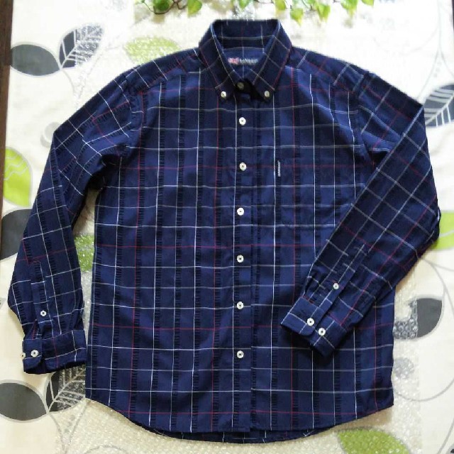 KANGOL(カンゴール)の*KANGOL/カンゴール*紺色チェック長袖シャツ/M メンズのトップス(シャツ)の商品写真