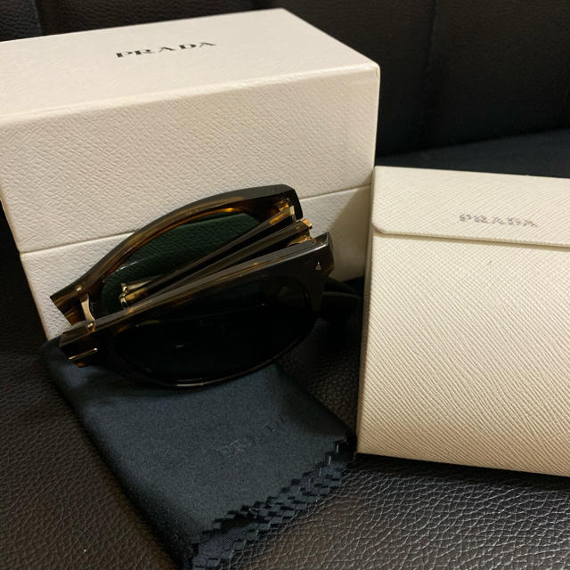 最終値下げ☆極美品♡PRADA♡折りたたみサングラス♡フォールディングサングラス/メガネ