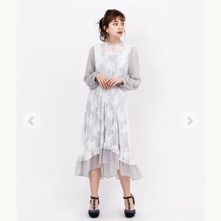 アクシーズファム(axes femme)のaxes famme ワンピース(ひざ丈ワンピース)