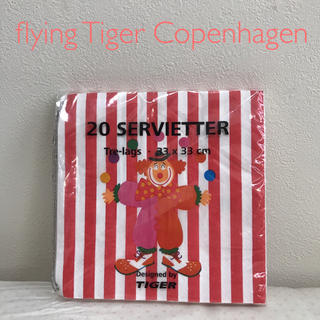 フライングタイガーコペンハーゲン(Flying Tiger Copenhagen)の新品 未開封 未使用 キッチン ナフキン キッチン用品 タイガー Tiger (収納/キッチン雑貨)