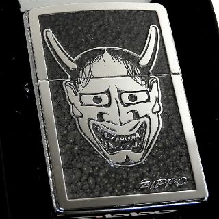 ジッポー(ZIPPO)の(送料込み)ZIPPO◇両面別柄◇般若と狐面◇新品◇ ジッポ(タバコグッズ)