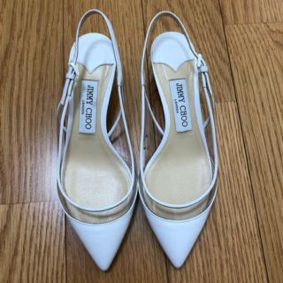 ジミーチュウ(JIMMY CHOO)のジミーチュウ  サンダル  バックスリング パンプス 36(サンダル)