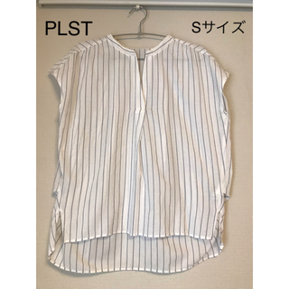 プラステ(PLST)のPLST ストライプ柄シャツ(シャツ/ブラウス(半袖/袖なし))