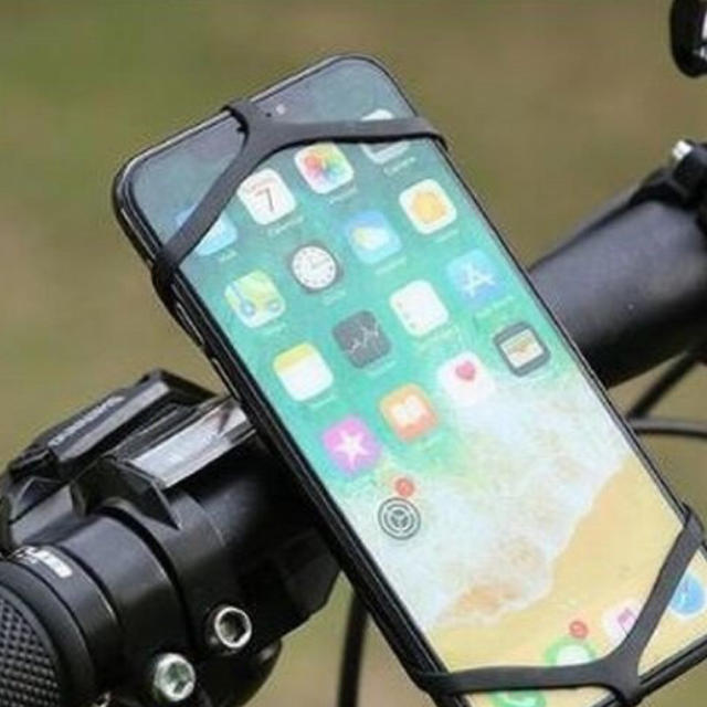 スマホホルダー　自転車バイク用 スポーツ/アウトドアの自転車(その他)の商品写真