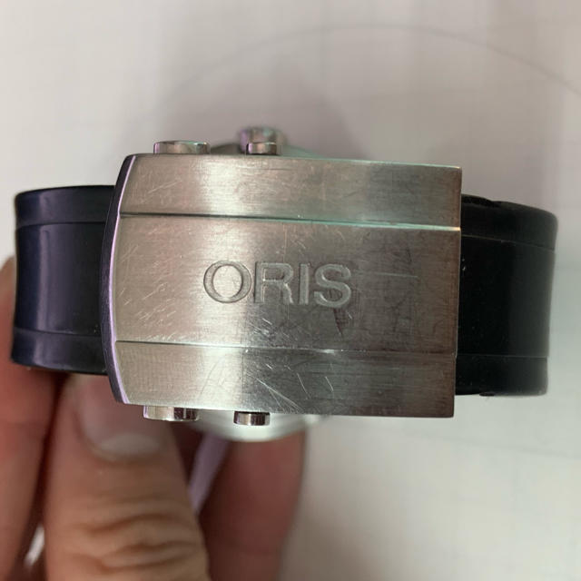 ORIS(オリス)の【レアカラー】オリス　ラバーベルト　腕時計 メンズの時計(腕時計(アナログ))の商品写真