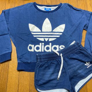 アディダス(adidas)の【Y様専用】adidas【デニム風】セットアップ(セット/コーデ)