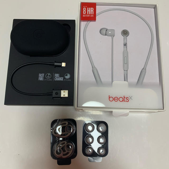 Beats X 純正 新品未使用 付属品フルセット マットシルバー ...