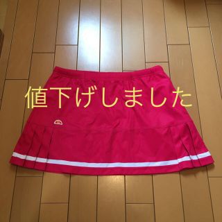 エレッセ(ellesse)のテニスウェア　スコートＬサイズ　ellesse(ウェア)