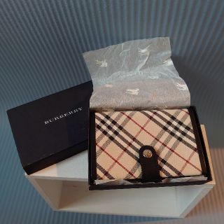 バーバリー(BURBERRY)の☆値下げ中☆【BURBERRY】マイクロミニ・システム手帳〈ベルト付〉(手帳)