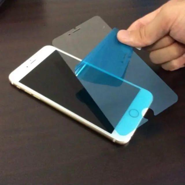 ●【新素材】ガラスはもう古い！ iPhone 多機種対応 nanoフィルム ● スマホ/家電/カメラのスマホアクセサリー(保護フィルム)の商品写真