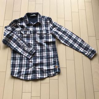 エイチアンドエム(H&M)の【中古】H＆M チェック柄シャツ♪(ブラウス)