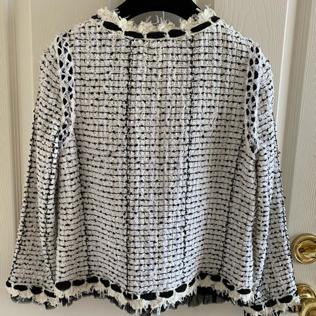 CHANEL(シャネル)のシャネル　CHANEL ジャケット　熊八様専用 レディースのジャケット/アウター(ノーカラージャケット)の商品写真