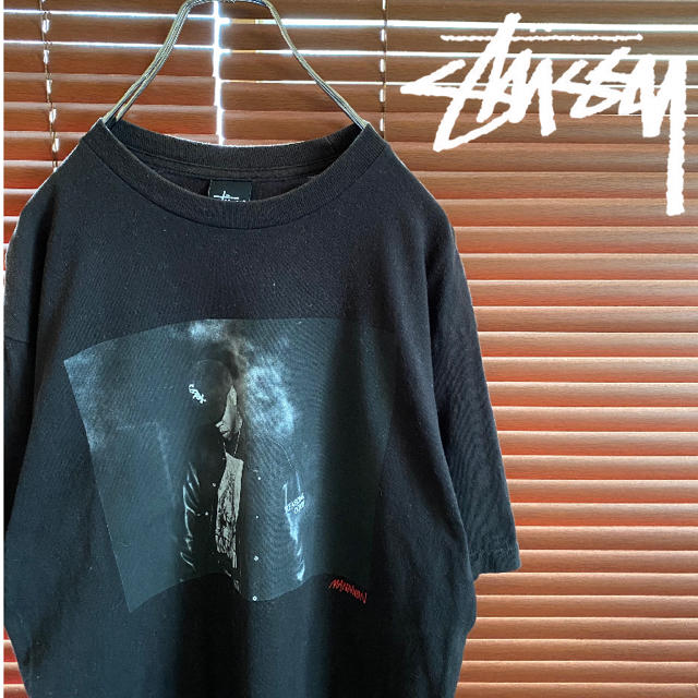 STUSSY(ステューシー)の【メキシコ製】ステューシー　　プリントTシャツ メンズのトップス(Tシャツ/カットソー(半袖/袖なし))の商品写真