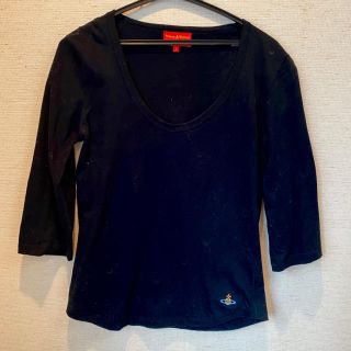 ヴィヴィアンウエストウッド(Vivienne Westwood)のVivienne Westwood RED LAVEL カットソー ブラック(カットソー(長袖/七分))