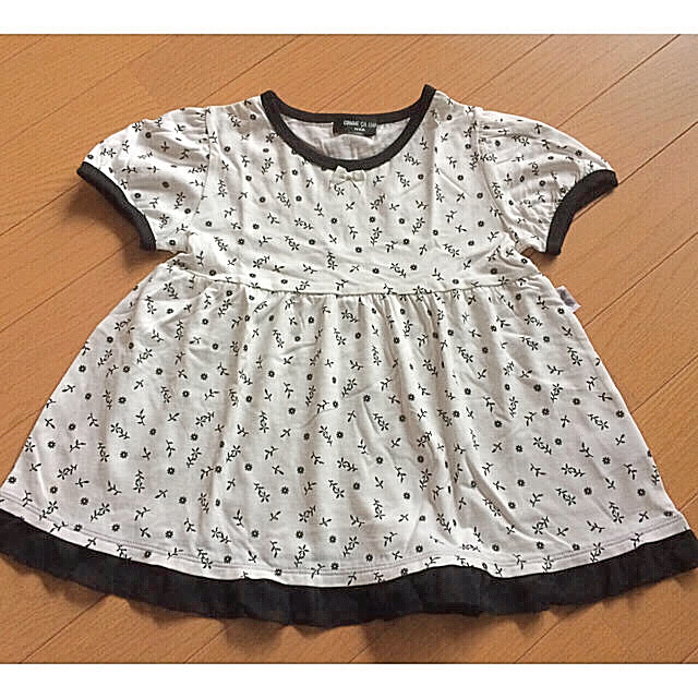 COMME CA ISM(コムサイズム)の新品 COMME CA ISM チュニックワンピース キッズ/ベビー/マタニティのキッズ服女の子用(90cm~)(ワンピース)の商品写真