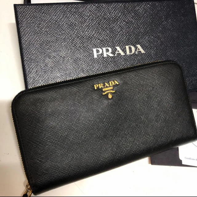 PRADA - PRADA プラダ 長財布　サフィアーノ