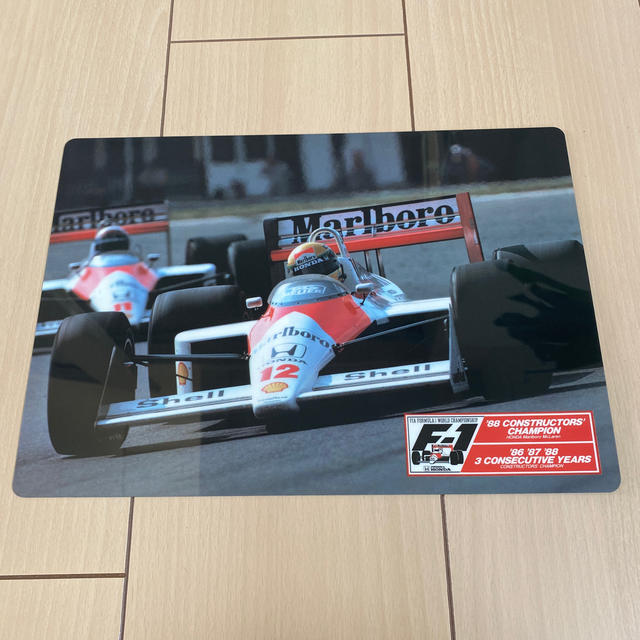 ホンダ(ホンダ)の【レア】ホンダ　マールボロ　マクラーレン　F1 エフワン　下敷き エンタメ/ホビーのコレクション(その他)の商品写真