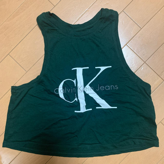 Urban Outfitters(アーバンアウトフィッターズ)のりえぴー様専用　CK cropped tank レディースのトップス(タンクトップ)の商品写真