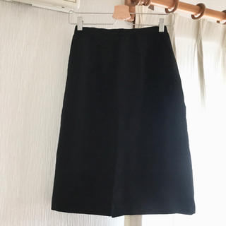 【Ray BEAMS】黒色 スカート サイズ１(ひざ丈スカート)