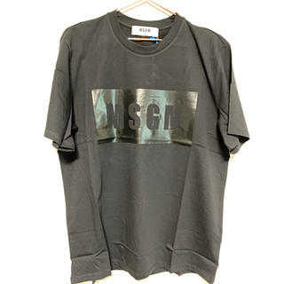 エムエスジイエム(MSGM)のMSGM Tシャツ　ブラック　Mサイズ(Tシャツ/カットソー(半袖/袖なし))