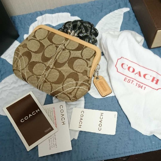 美品☆使いやすい☆COACH☆がま口☆財布☆