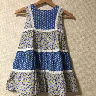 ボーデン(Boden)の美品 mini boden リバティープリントワンピース122cm(ワンピース)