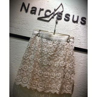 ナルシス(Narcissus)のNarcissus レーススカート(ミニスカート)