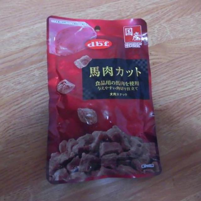 dbf(デビフ)の♪訳あり　犬おやつ　デビフ　国産馬肉カット その他のペット用品(犬)の商品写真