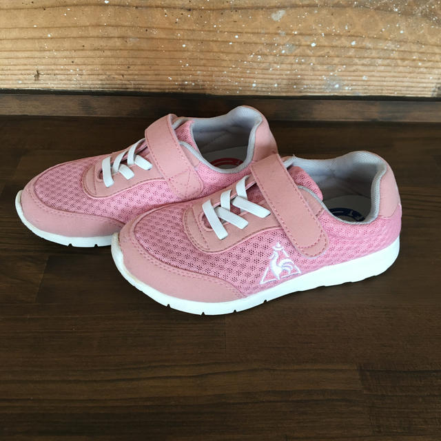 le coq sportif(ルコックスポルティフ)のle coq sportif  ルコック スポルティフ　スニーカー　18cm キッズ/ベビー/マタニティのキッズ靴/シューズ(15cm~)(スニーカー)の商品写真