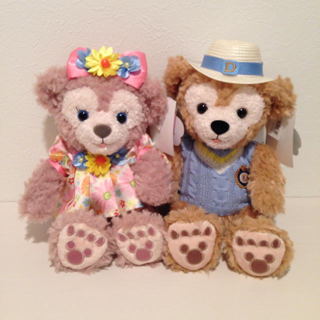 【お1人様1点限り】 Disney - 2013スプリング☆ダッフィー&メイ ぬいぐるみ 【お1人様1点限り】 Disney - 2013スプリング☆ダッフィー&メイ ぬいぐるみ