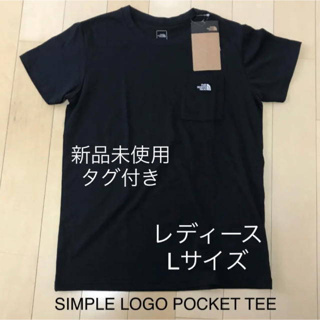 【新品未使用】ノースフェースSIMPLE LOGOPOCKET TEEレディース