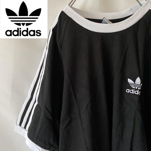 adidas(アディダス)の【新品】アディダス Tシャツ 黒 M メンズのトップス(Tシャツ/カットソー(半袖/袖なし))の商品写真