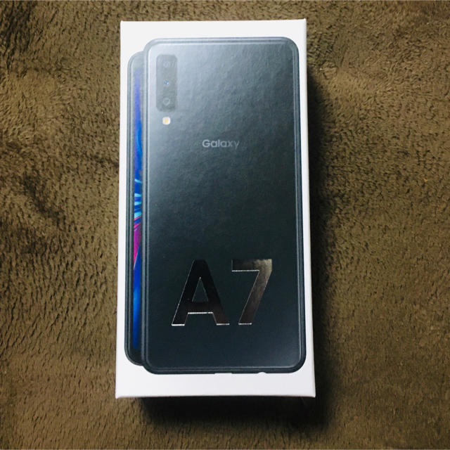 スマートフォン本体(即日発送) Galaxy A7 Samsung ブラック SIMフリー