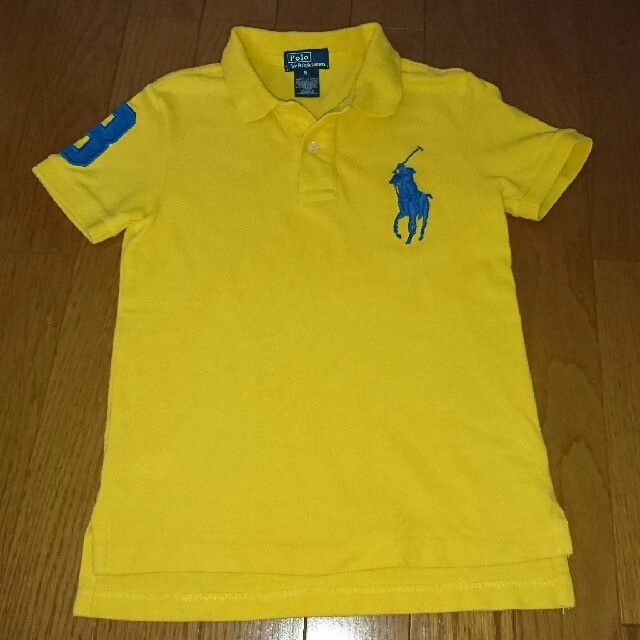 POLO RALPH LAUREN(ポロラルフローレン)のポロラルフローレンのポロシャツサイズ5 キッズ/ベビー/マタニティのキッズ服男の子用(90cm~)(Tシャツ/カットソー)の商品写真