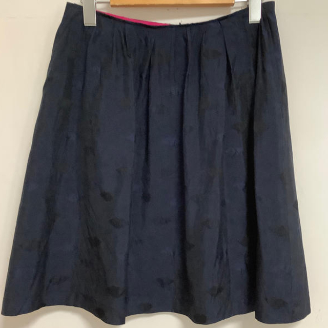 SONIA RYKIEL(ソニアリキエル)のソニアリキエル　シルク混リップ柄スカート   レディースのスカート(ミニスカート)の商品写真
