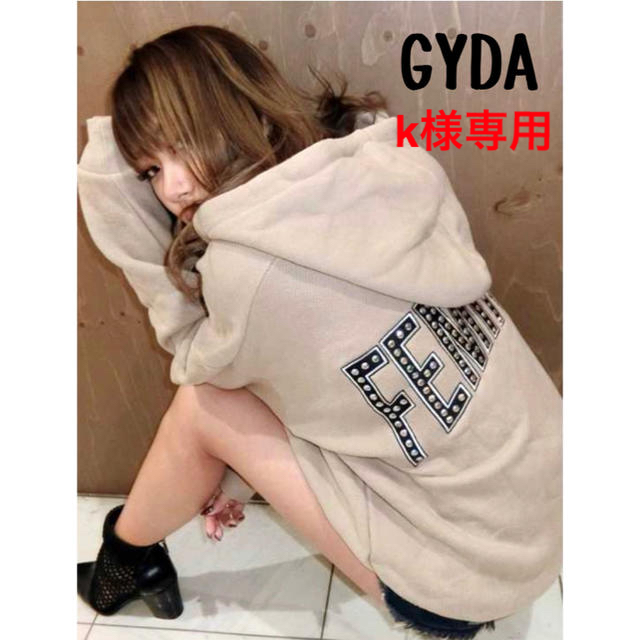 GYDA(ジェイダ)のGYDA ジェイダ　FEMININNEスウェットパーカー レディースのトップス(パーカー)の商品写真