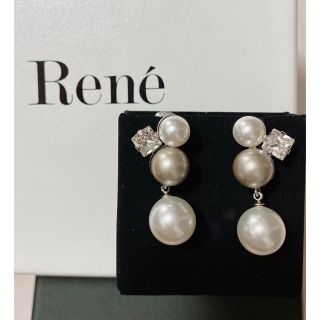 ルネ(René)のルネ　rene イヤリング　パール　新品未使用(イヤリング)