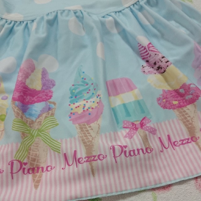 mezzo piano(メゾピアノ)の【新品】メゾピアノ 水着 110 キッズ/ベビー/マタニティのキッズ服女の子用(90cm~)(水着)の商品写真