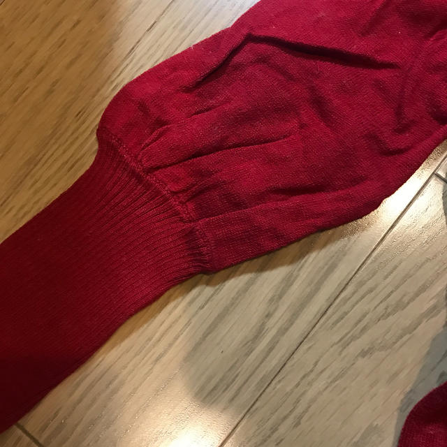 OZOC(オゾック)の赤ニット レディースのトップス(ニット/セーター)の商品写真
