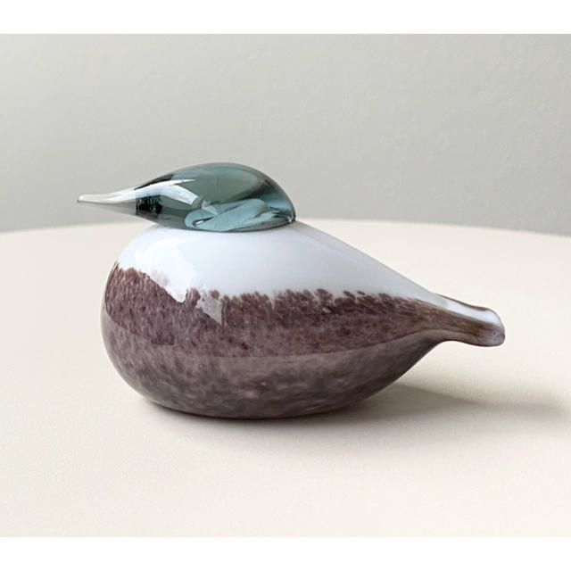 iittala(イッタラ)のSmall Smew バード イッタラ オイバ・トイッカ インテリア/住まい/日用品のインテリア小物(置物)の商品写真