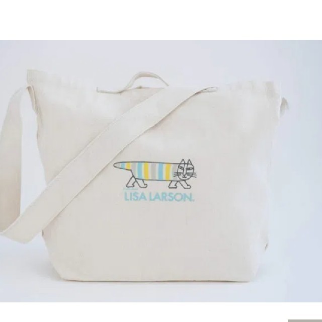Lisa Larson(リサラーソン)のESSE付録リサラーソンショルダートートバック レディースのバッグ(トートバッグ)の商品写真