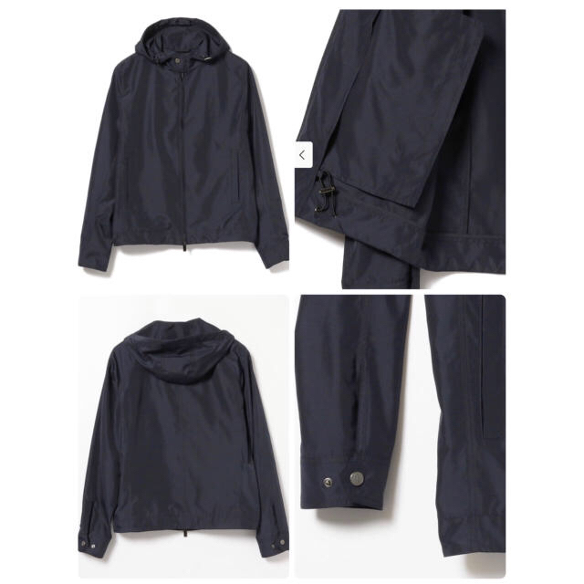 ☆超美品☆シーラップ/ビームスF別注フーデッドライトブルゾン/44 ☆超美品☆シーラップ/ビームスF別注フーデッドライトブルゾン/44