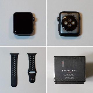 アップルウォッチ(Apple Watch)のApple Watch 3 Nike Cellular 38mm スペースグレイ(その他)