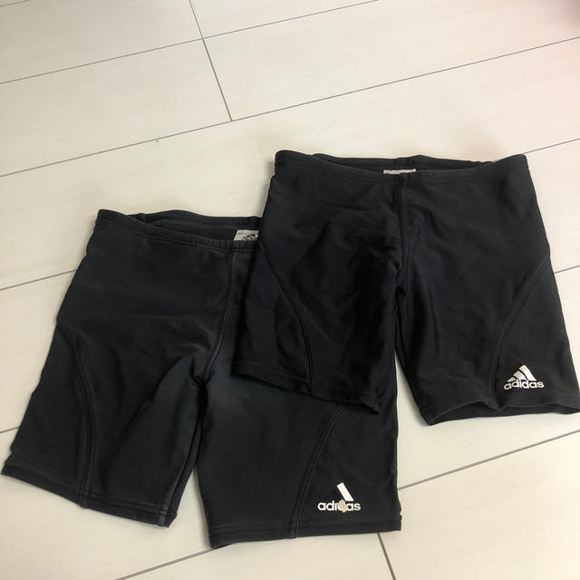 adidas(アディダス)のadidas 水着　140.150セット キッズ/ベビー/マタニティのキッズ服男の子用(90cm~)(その他)の商品写真