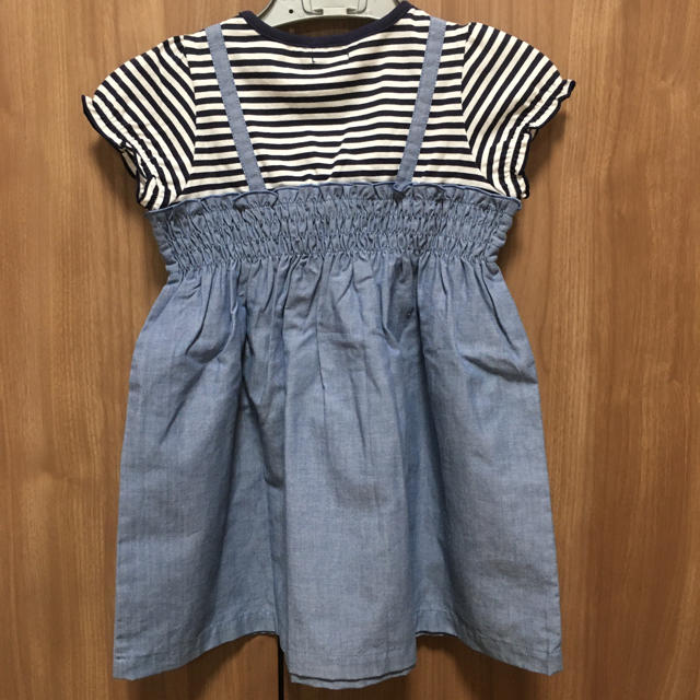 mikihouse(ミキハウス)のミキハウス ワンピース 100cm 新品 お取置き品 キッズ/ベビー/マタニティのキッズ服女の子用(90cm~)(ワンピース)の商品写真